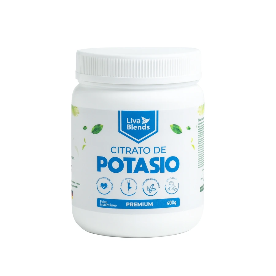 Citrato de potasio Liva de 400 g