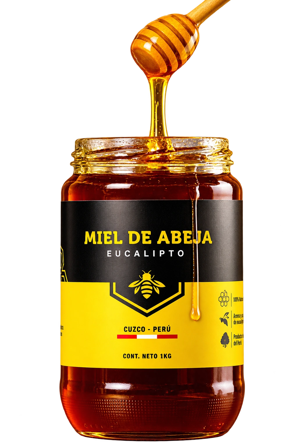 Miel de eucalipto Liva de 1 kg