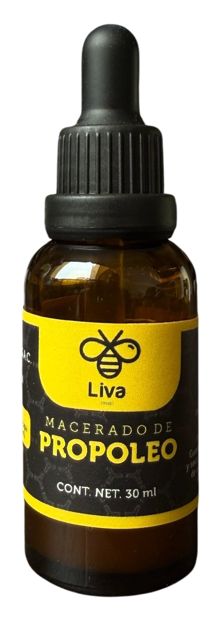 Presentación referencial de propóleo de 30 ml